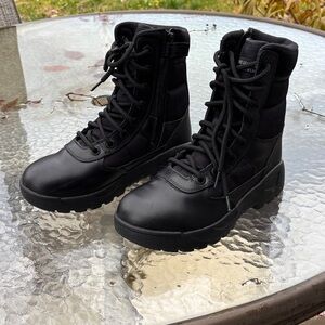 Women's Black Combat Boots